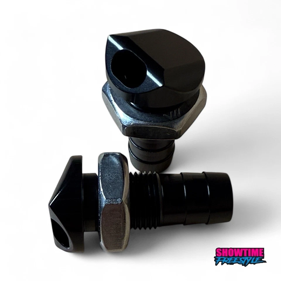 2x Jet Ski 3/8 Bypass Fitting 45° Pisser Yamaha Waverunner Kawasaki 550 Negro Foto 1 de 1
