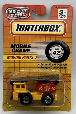 1993 Matchbox Mobile Crane MB42 - Moving Parts - Image 1 of 4