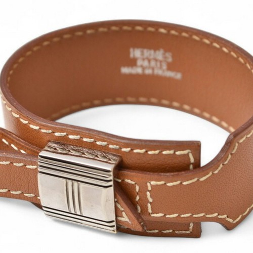 HERMÈS Hermes Bracciale Bracciale HERMES Pelle Artemide Marrone Veau Gulliver... GZl19ipc