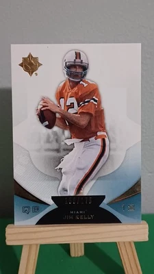 2013 Upper Deck Ultimate Collection 3 Jim Kelly 156/175 Hurricanes Buffalo Bills - Image 1 of 4