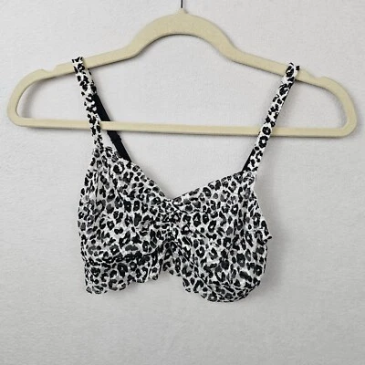 VS 粉色文胸女式小号黑色白色豹纹文胸  — 第 1/3 张图片