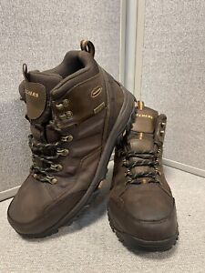Skechers Mens Relment Traven Waterproof Hiking Boot CDBEWW- Size 10.5 Extra Wide