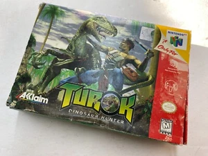 Turok Dinosaur Hunter N64 CIB Authentic - Picture 1 of 3