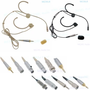 HSP Cardioid Headset Microphone For Sennheiser Shure AKG Audio-Technica Headmic - Picture 1 of 24