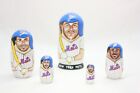 New York Mets 7" Nesting Doll MLB Syndergaard Hand Painted Wooden Doll