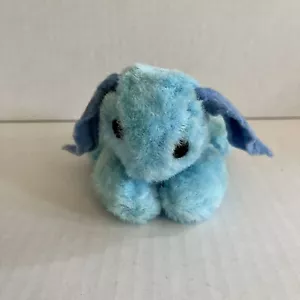 Vintage Pillow Pets Plush Toy Blue Bunny Dardenelle Co. 1960’s/1970’s 5 Inches - Picture 1 of 9