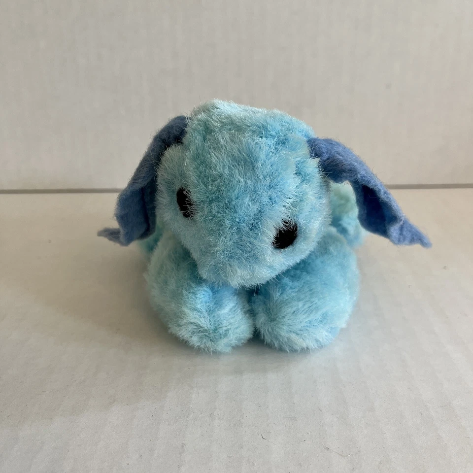 Vintage Pillow Pets Plush Toy Blue Bunny Dardenelle Co. 1960’s/1970’s 5 Inches - Image 1 of 4