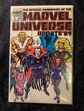 Official Handbook of the Marvel Universe Update '89 #5 VG 1989 Stock Image