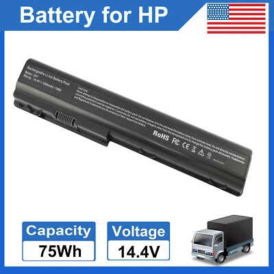 Batería para HP Pavilion DV7-1000 DV7-1010 DV8-1000 HDX18 HSTNN-DB75 HSTNN-IB74 Foto 1 de 4