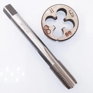 US Stock HSS M11 x 1.25mm Tap & M11 x 1.25mm Die Metric Thread Right Hand - Picture 1 of 4