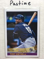2018 Donruss Baseball #258 Tony Gwynn Retro 1984 San Diego Padres