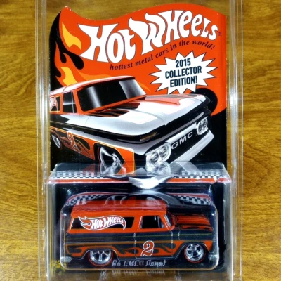 Hot Wheels RLC 2015 Collector Edition Mail-in '64 GMC Panel Redline Real Riders - Image 1 of 3