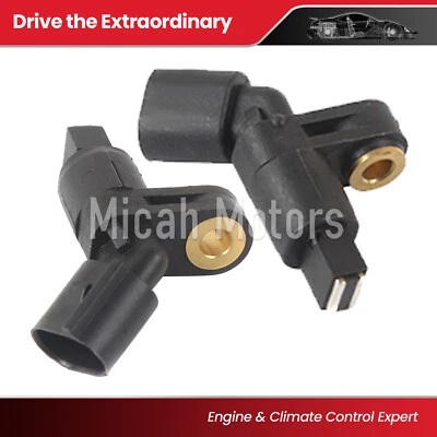 Set 2 ABS Wheel Speed Sensor Position Front Left & Right Fit Volkswagen Audi TT - Image 1 of 4