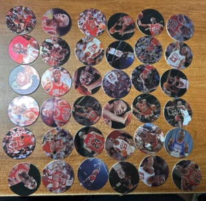 Michael Jordan 1995 Upper Deck SP Foil Pog Caps S1-S36 (Rare) - Picture 1 of 1