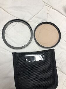 Hoya Warming Filter 801A 72mm With 72-77 mm Ring Adapter