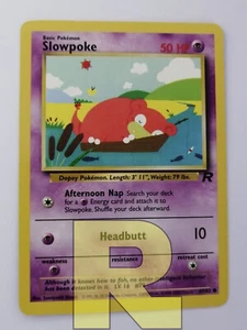 Slowpoke ® Rocket 67/82 ® Comune ® Pokemon ® Inglese ® EX+ - Picture 1 of 2