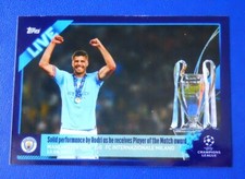 TOPPS CHAMPIONS LEAGUE LIVE 2022/23 2023 L100 RODRI FIGURE - MANCHESTER C.
