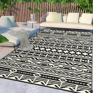 HUGEAR 5x8 Waterproof Outdoor Rug Reversible Patio Mat – Clearance Sale - Picture 1 of 18