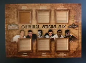 2016 Lumber Kings- Original Sticks Six OSS-02 8/15 MINT-6 Hall of Fame Hull - Picture 1 of 3