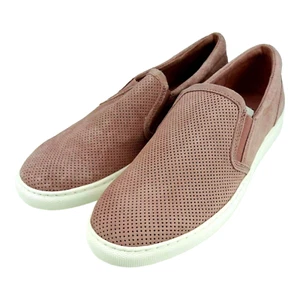 New Men's Bar III Pink Brant Suede Perforated Casual Slip On Shoe Size 11.5M - Picture 1 of 9