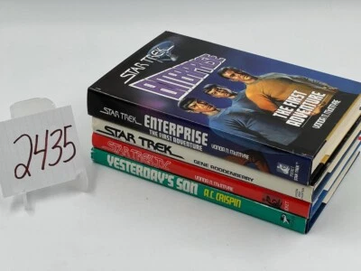 Star Trek TOS Pocket Books, HC, DJ, BCE, Misc Lot of 4 Books, Excellent Cond. - Image 1 of 4