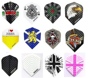 Harrows Dimplex Standard Dart Flights 12 Designs To Choose From - Picture 1 of 9