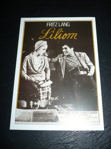 LILIOM, film card [Charles Boyer, Madeleine Ozeray] - Fritz Lang
