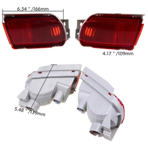 2x carcasa base de luz antiniebla trasera roja para 10-18 Toyota Land Cruiser Prado J150 - Imagen 1 de 8
