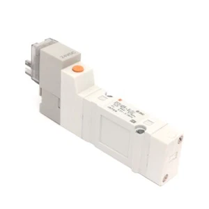 SMC SY3140R-5LOU Solenoid Valve, 2-Pos Single, 0.7MPa Max, 24V DC Coil - Picture 1 of 5