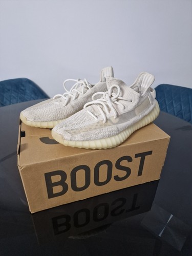 Adidas Yeezy 350 Boost V2 White Bone taglia UK 10 5