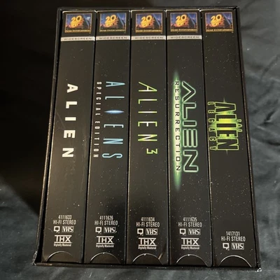 20th Anniversary Collection: The Alien Legacy (VHS 1999 5-Film Box Set) Complete - Image 1 of 4