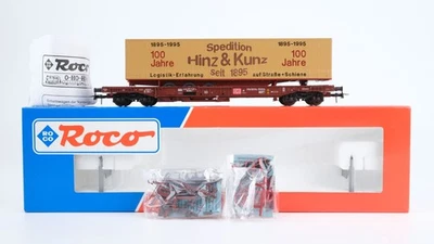 Roco H0 46568 Containertragwagen HINZ&KUNZ DB - Bild 1 von 4