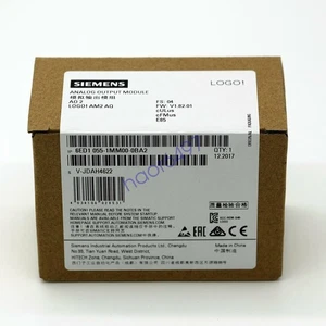 New Siemens 6ED1 055-1MM00-0BA2 6ED1055-1MM00-0BA2 Analog output module#XR - Picture 1 of 6