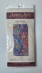 Bead Embroidery Kit Abris Art MAGIC FEATHERS AB-432 NEW - Picture 1 of 8