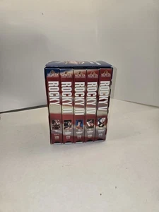Rocky VHS Box Set 1 2 3 4 5 Sylvester Stalone 80s Boxing Movie Anniversary  - Picture 1 of 11