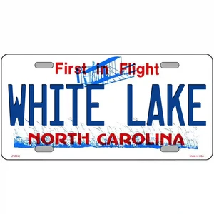 Letrero de metal White Lake North Carolina - Imagen 1 de 1