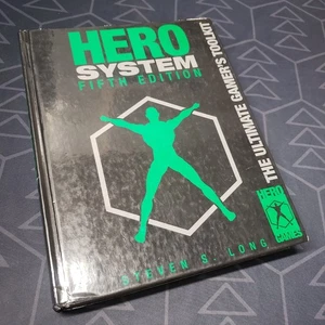 Hero System: Fifth Edition Core Rulebook (Hardcover RPG Book, 2002) Steven Long - Picture 1 of 1