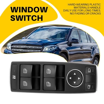 Left Driver Side Power Window Switch For Mercedes-Benz M-Class W166 2011-2015 - Image 1 of 4