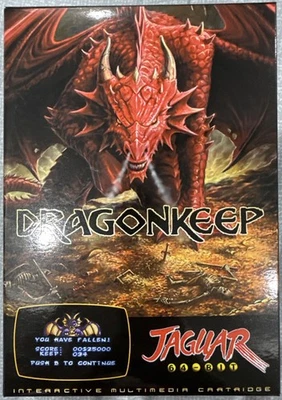 Cartucho Atari Jaguar Dragonkeep Dragon Keep Original Auténtico Completo En Caja Original Foto 1 de 4