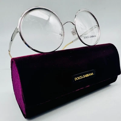 DOLCE & GABBANA DG 1297/05 Anteojos Unisex 52-21-140mm - Plateados - 100% Originales Foto 1 de 4