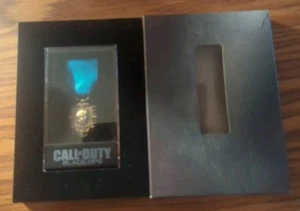 Call of Duty Black Ops Prestige Endurecido Edición Limitada Prendedor Calavera Medalla Insignia - Imagen 1 de 4