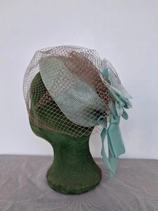 1950s Fascinator Vintage Hat Ceremony Occasion Peter Bettley - Picture 1 of 8