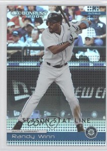 2004 Donruss Stat Line Season /103 Randy Winn #185