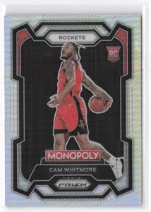 2023-24 Panini Prizm Monopoly Cam Whitmore RC #31 Silver - Picture 1 of 2