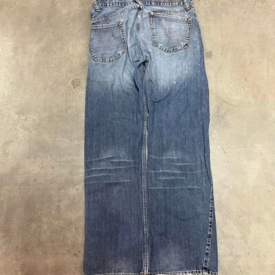 Y2K vintage baggy volcom embroidered patch work jeans - Image 1 of 4