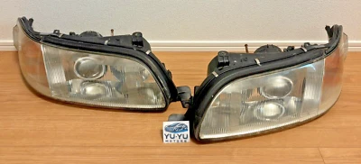 Lexus Genuine GS300 GS400 Toyota Aristo Halogen Headlight Lamp Pair OEM JDM - Image 1 of 4