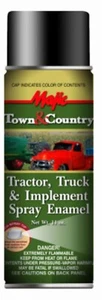 Town & Country 8-20994-8 Majic Tractor Truck & Implement Gloss Black Spray Paint - Picture 1 of 4