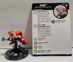 HEROCLIX BATTLEWORLD THOR 009 WITH CARD - Picture 1 of 1