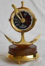 Brass Anchor Telegraph Nautical Decor Ship's Engine Room Working Ring Bell Gift