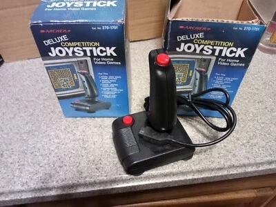 Two Archer Deluxe Competition Joystick Controller Atari & Commodore in new  Box  - Image 1 of 4
